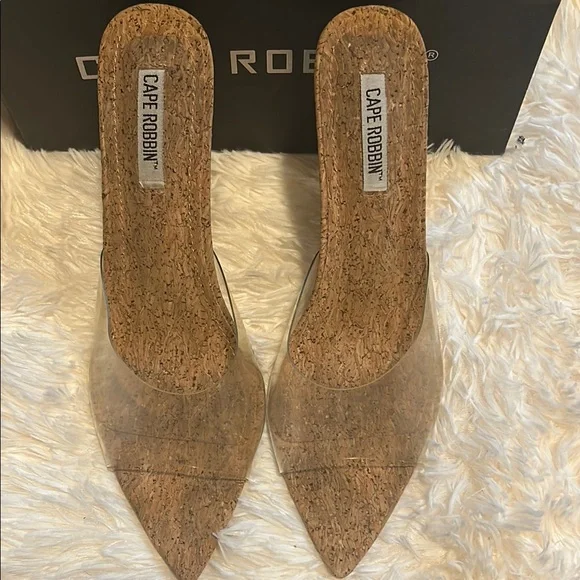 Cape Robbin Tan Heels Modern Stiletto Pumps - Picture 4 of 4